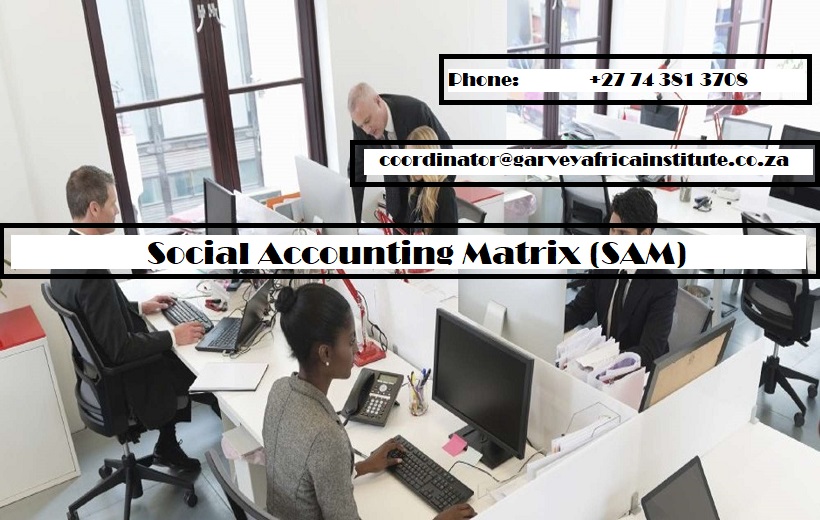 Social Accounting Matrix (SAM) Modelling for Policy Analysis (Pretoria, SA)